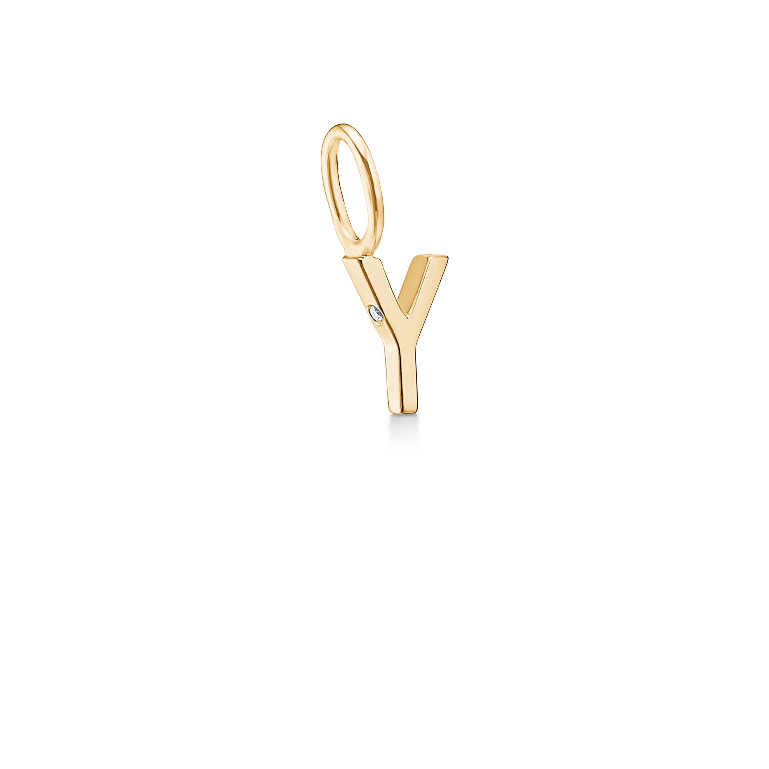 My Y Pendant - 18kt Yellow Gold