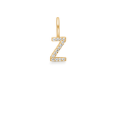My Z Diamond Pendant - 18kt Yellow Gold