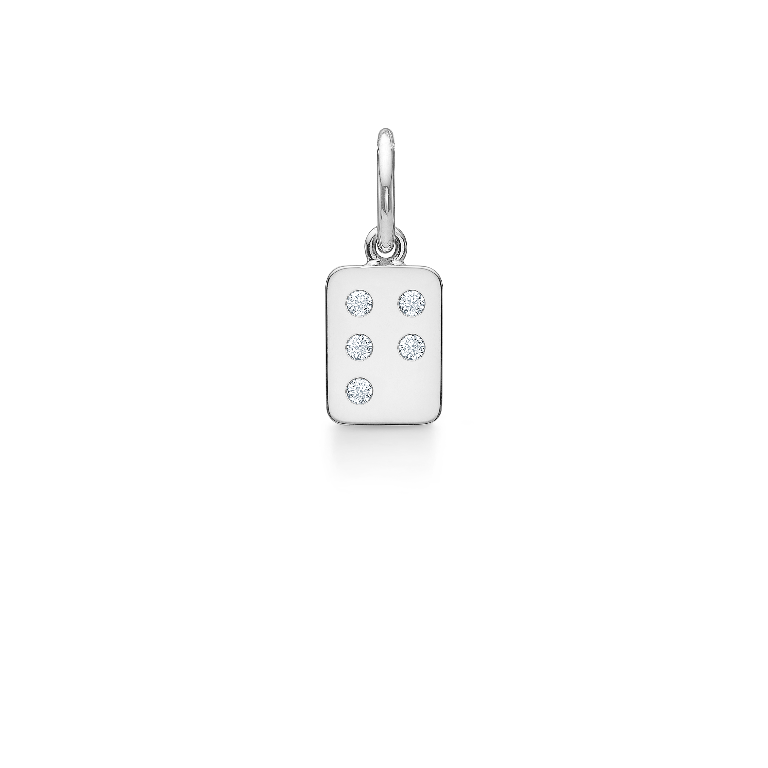 My Secret Q Pendant - 18kt White Gold