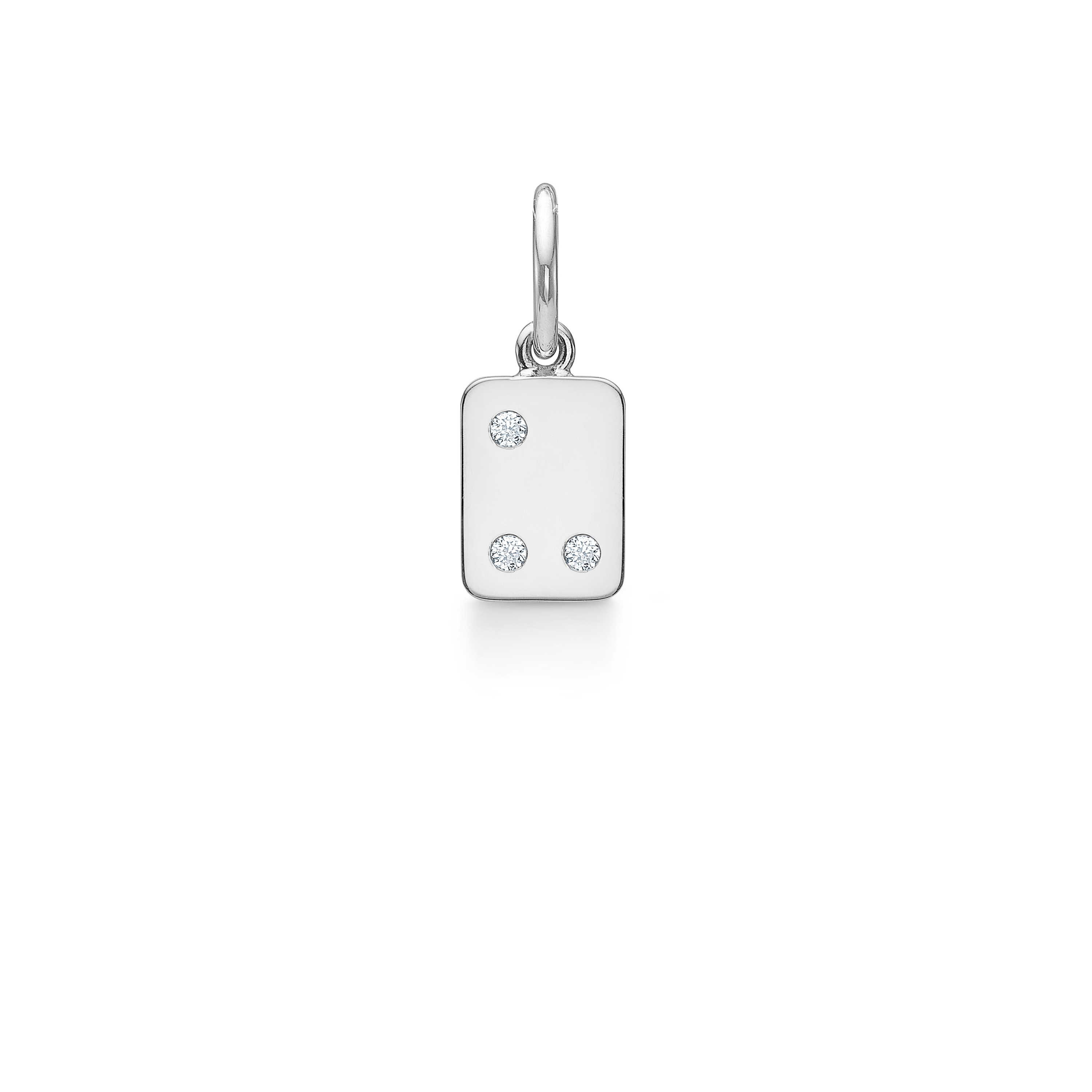 My Secret U Pendant - 18kt White Gold