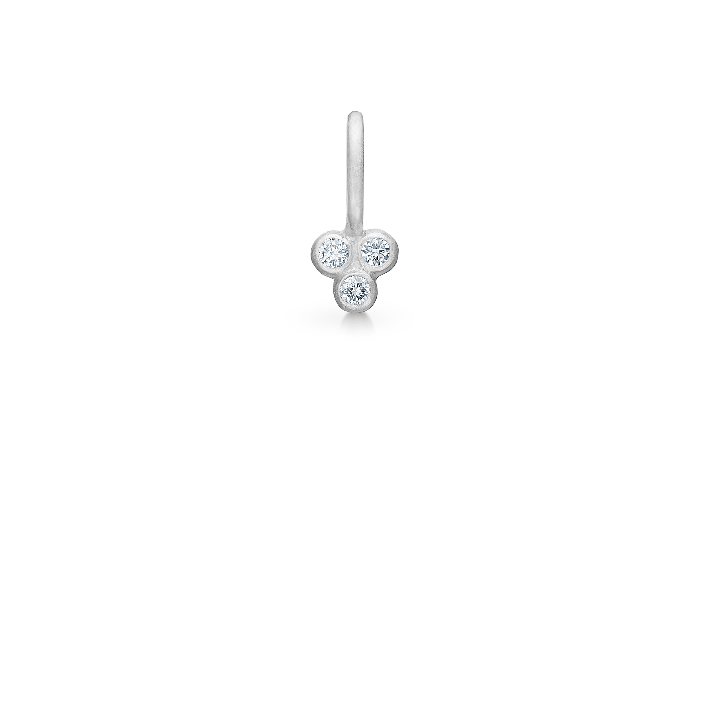 Orbit Dot Pendant - 18kt White Gold