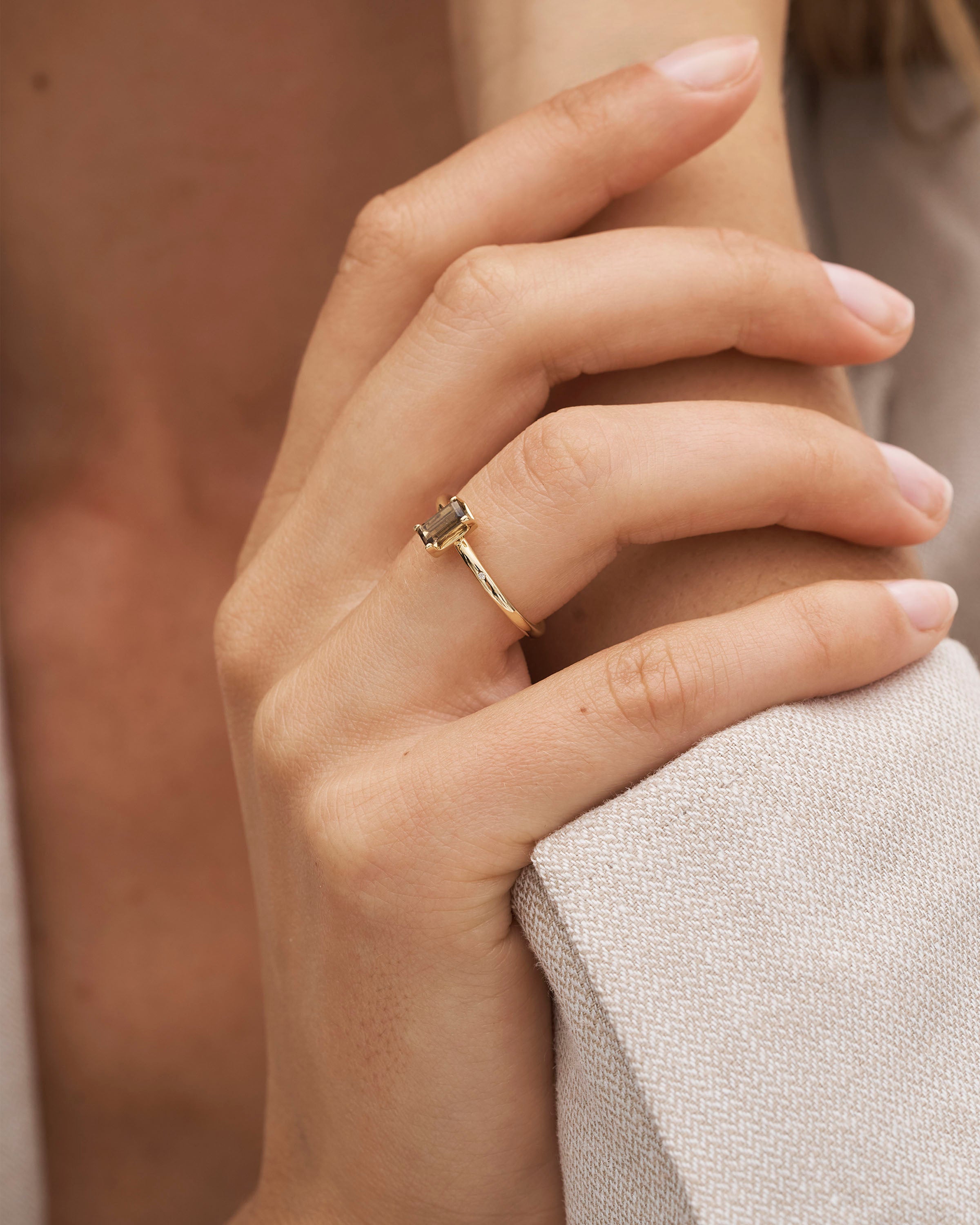 Nord Purity Ring Turned I - 18kt Yellow Gold