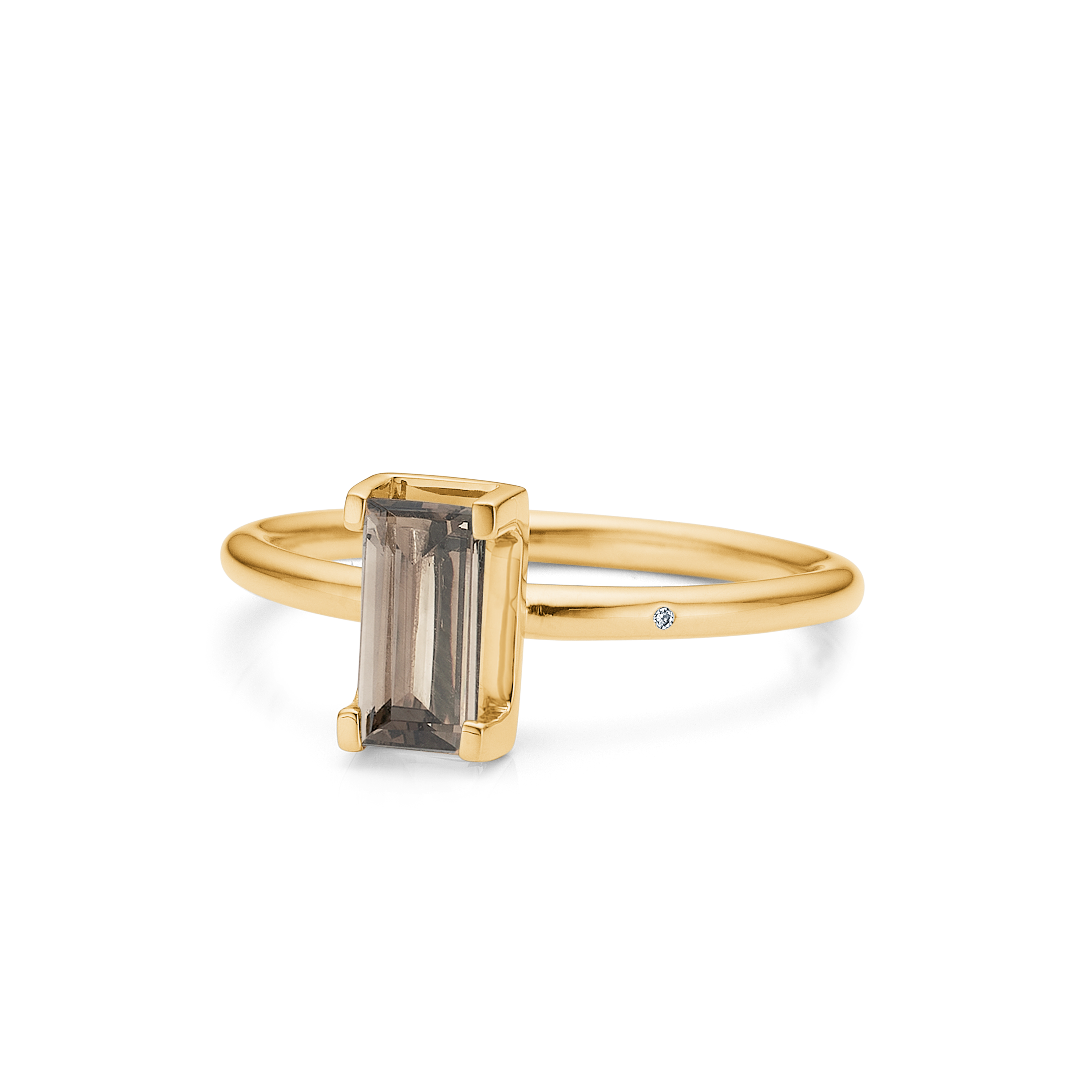 Nord Purity Ring Turned - 18kt Yellow Gold