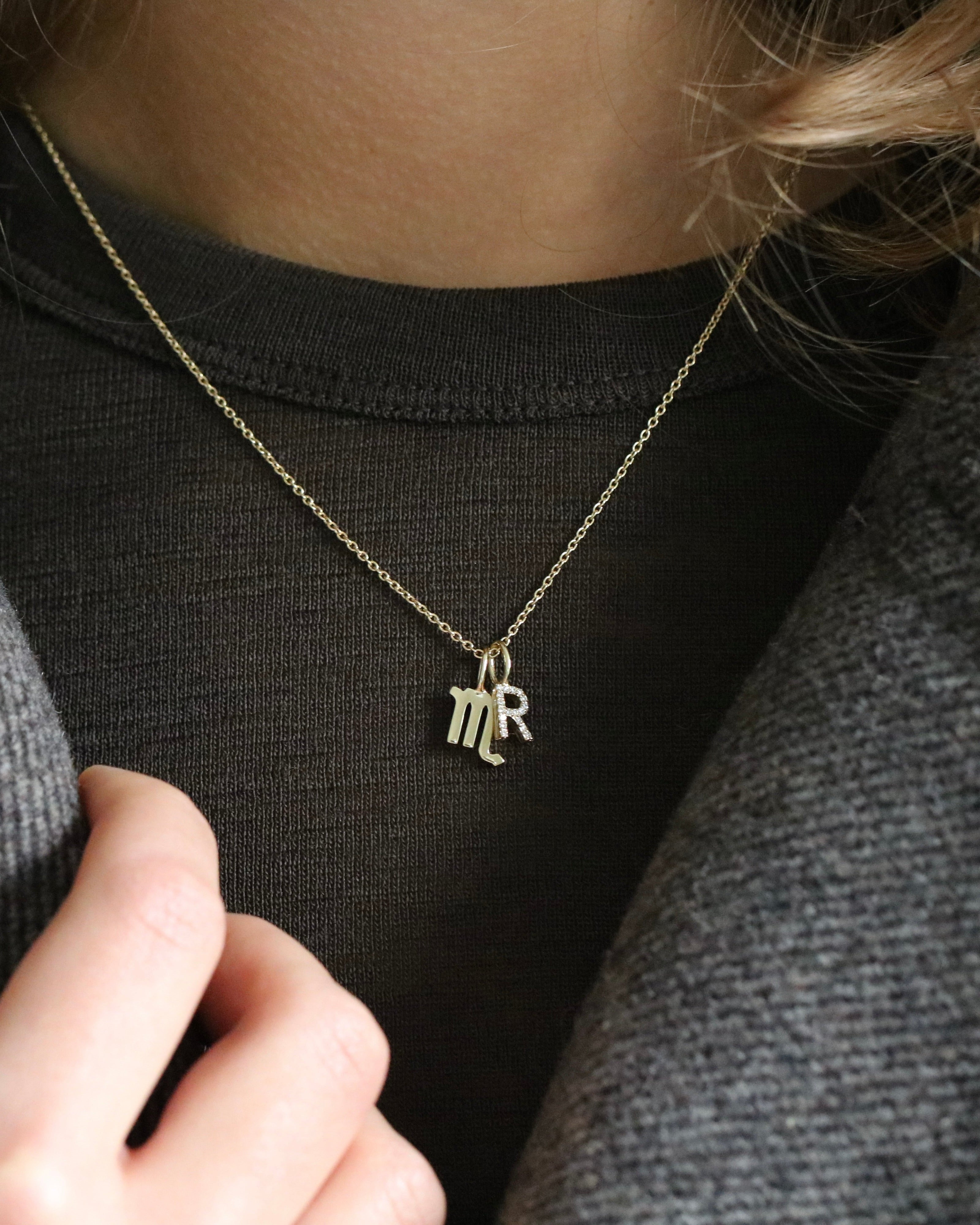 My Scorpio Pendant - 18kt Yellow Gold