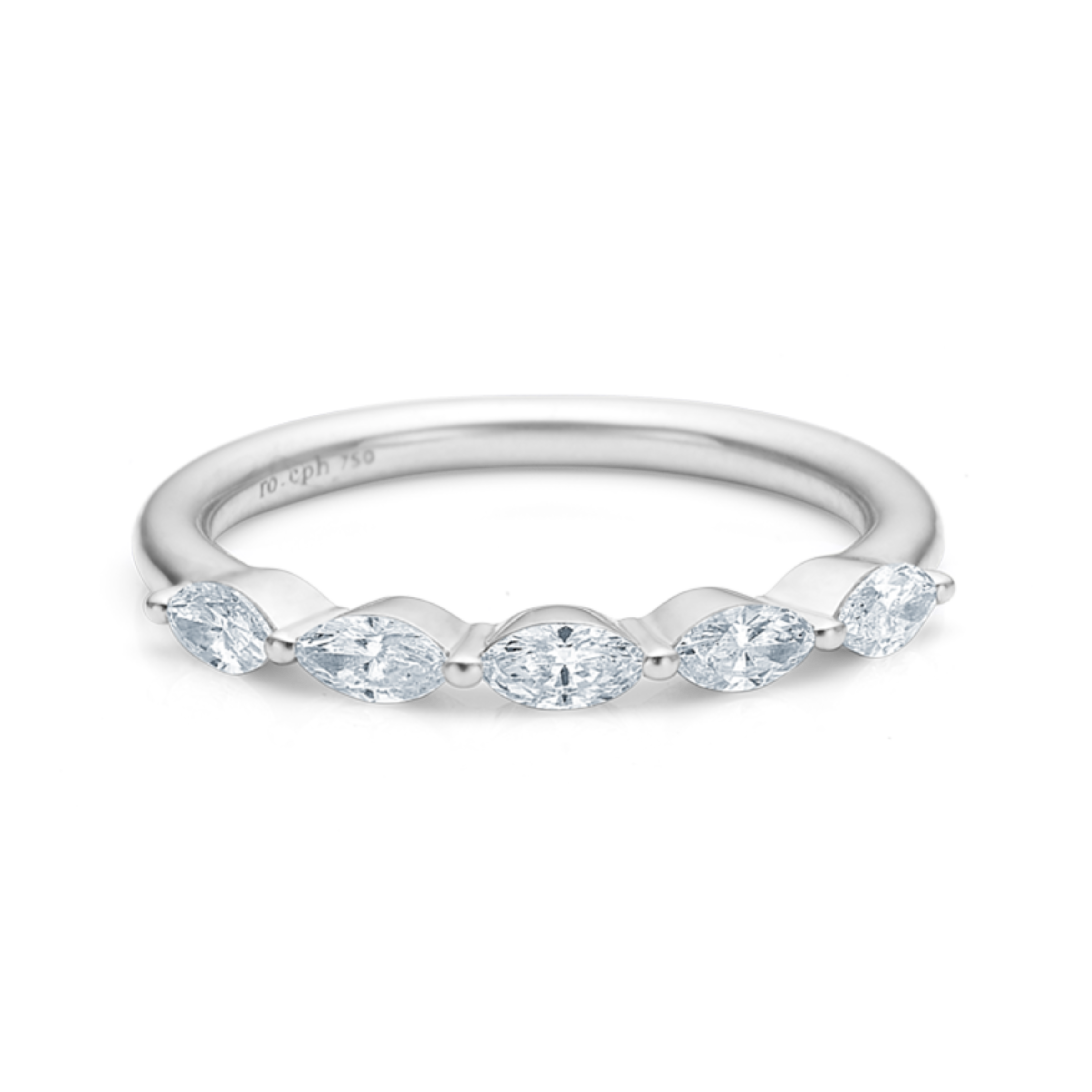 Her love ring - 18kt White Gold 