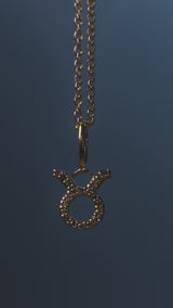 My Zodiac Taurus Pendant - 18kt Yellow Gold