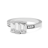 Meant to Be Her Ring - 18kt White Gold