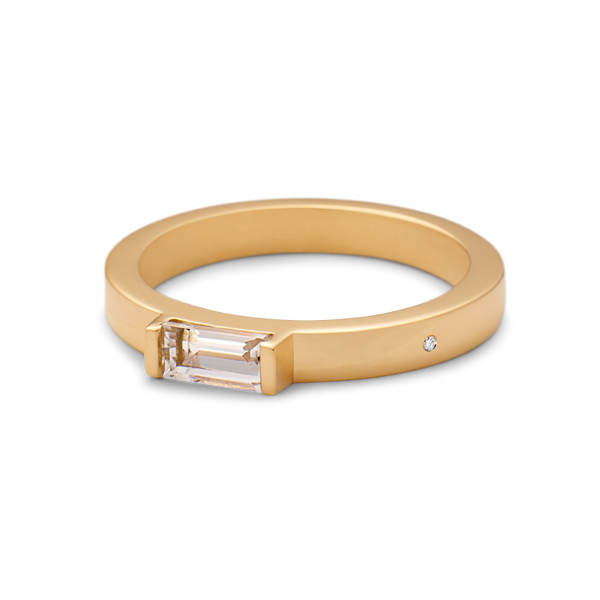Meant to Be Her True Love Band - 18kt Yellow Gold