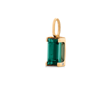 Nord Green Pendant - 18kt Yellow Gold