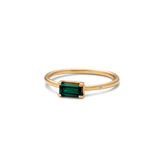 Nord Green Ring S - 18kt Yellow Gold