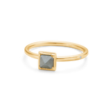 Rå Pointy Diamond Ring - 18kt Yellow Gold