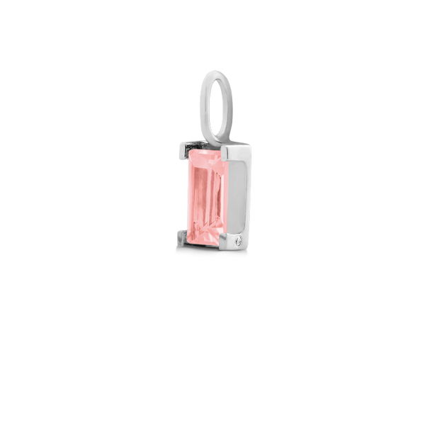 Nord Pink Pendant - 18kt White Gold