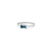 Nord London Blue Ring S - 18kt White Gold