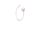 Fryd Pink Pearl Earring-Pendant - 18kt White Gold