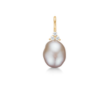 Fryd Pink Pearl Pendant S - 18kt Yellow Gold