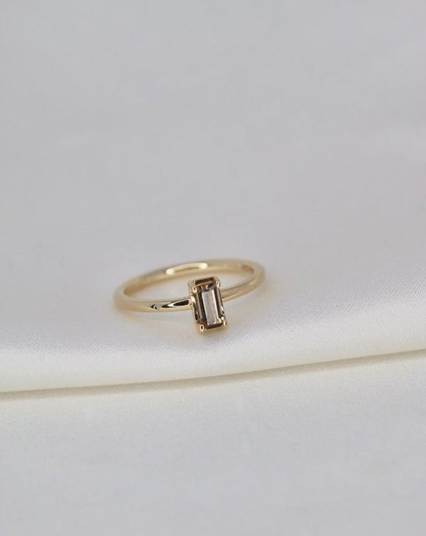 Nord Purity Ring S Turned - 18kt Yellow Gold
