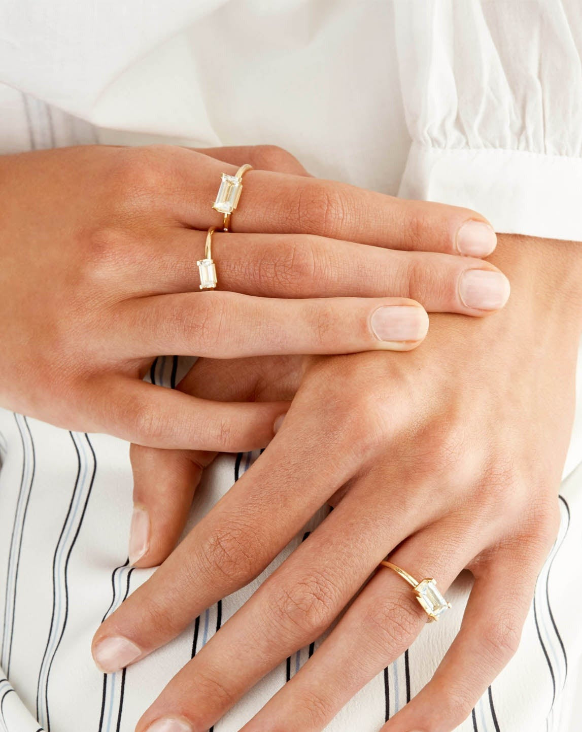 Nord White Ring - 18kt White Gold
