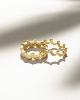 Royal Diamond Ring - 18kt Yellow Gold