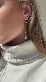 Fryd Grey Ear-Pendant - 18kt White Gold