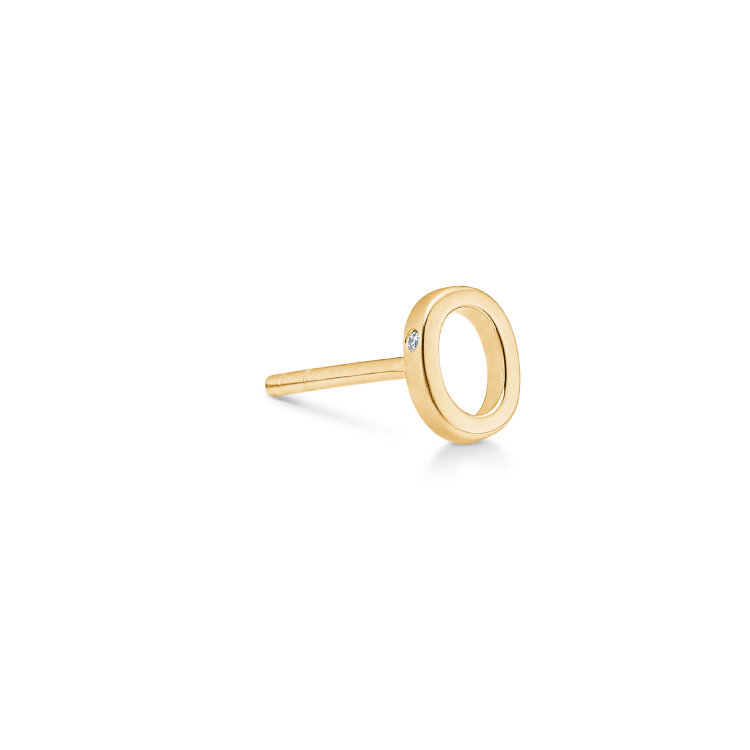 My O Earring - 18kt Yellow Gold