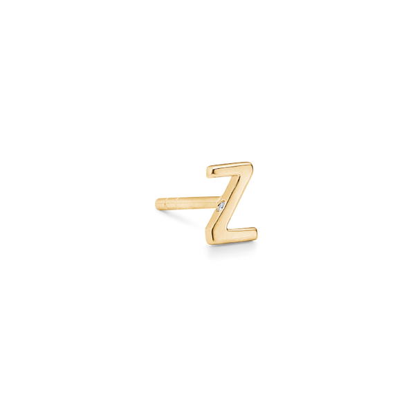 My Z Earring - 18kt Yellow Gold