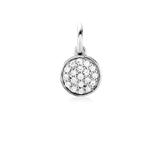 Rock Diamond Pendant S - 18kt White Gold
