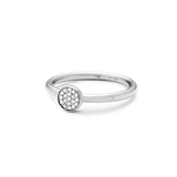 Rock Diamond Ring S - 18kt White Gold