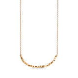 Rock Beads Me Necklace 45 cm - 18kt Yellow Gold