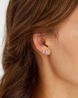 My Y Earring - 18kt White Gold