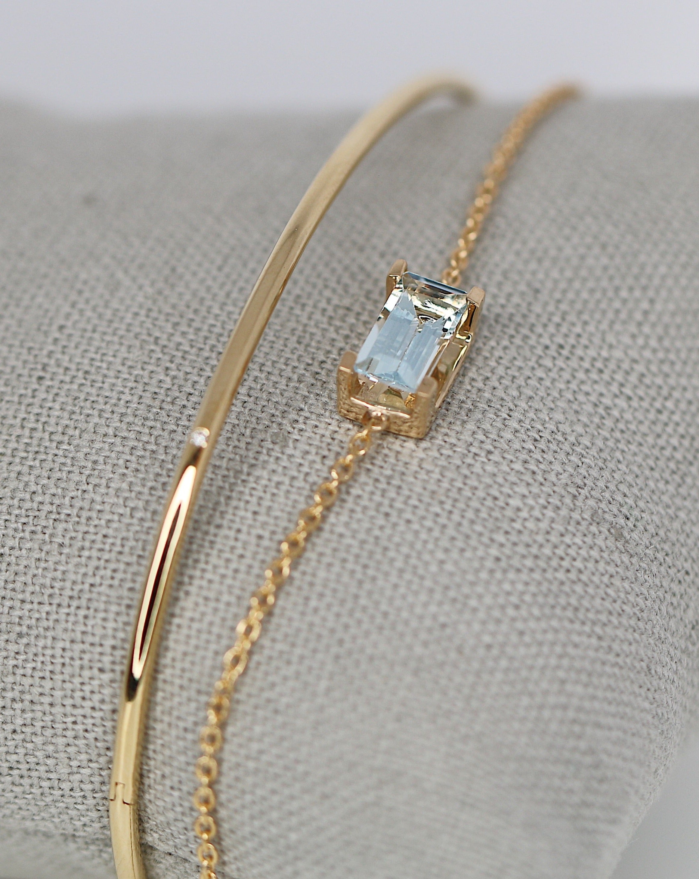 Nord Blue Bracelet - 18kt Yellow Gold
