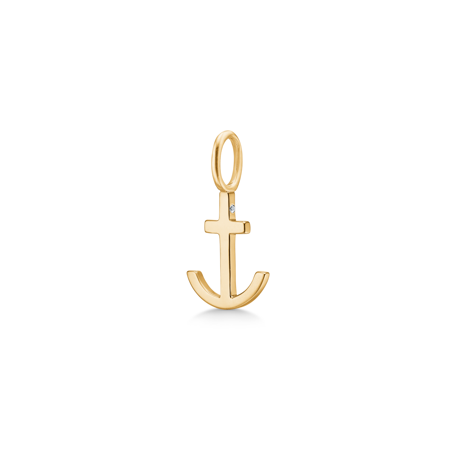 Rock Hope Pendant - 18kt Yellow Gold