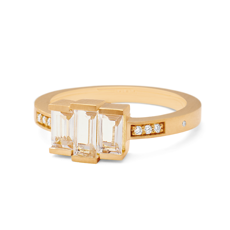 Meant to Be Her Ring - 18kt Yellow Gold