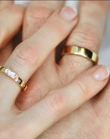Meant to Be His True Love Band - 18kt Yellow Gold